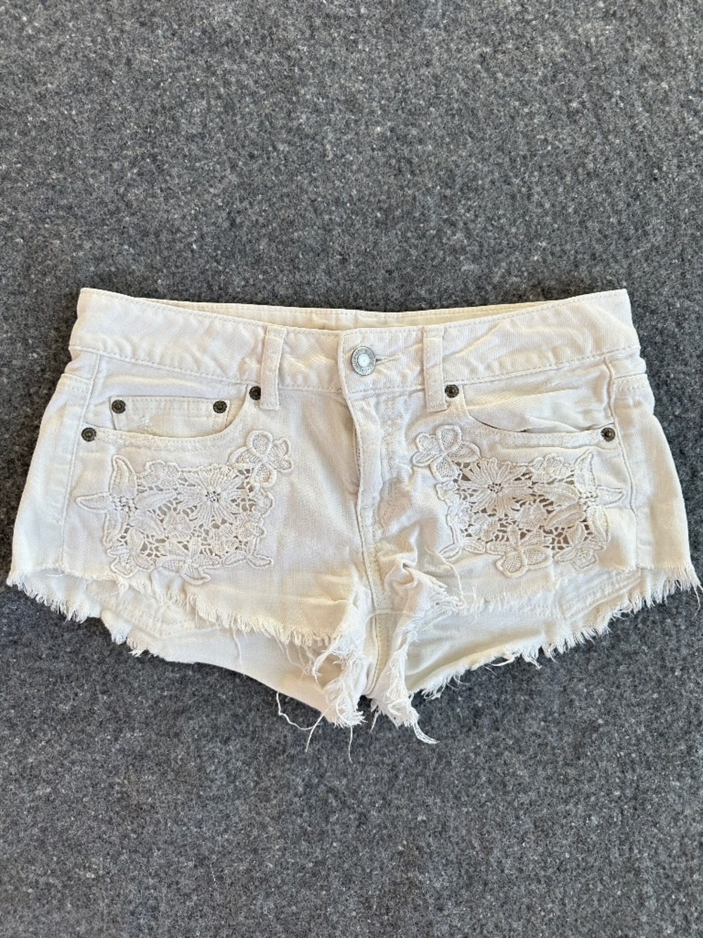American Eagle Denim Hot Pants Stretch Size S